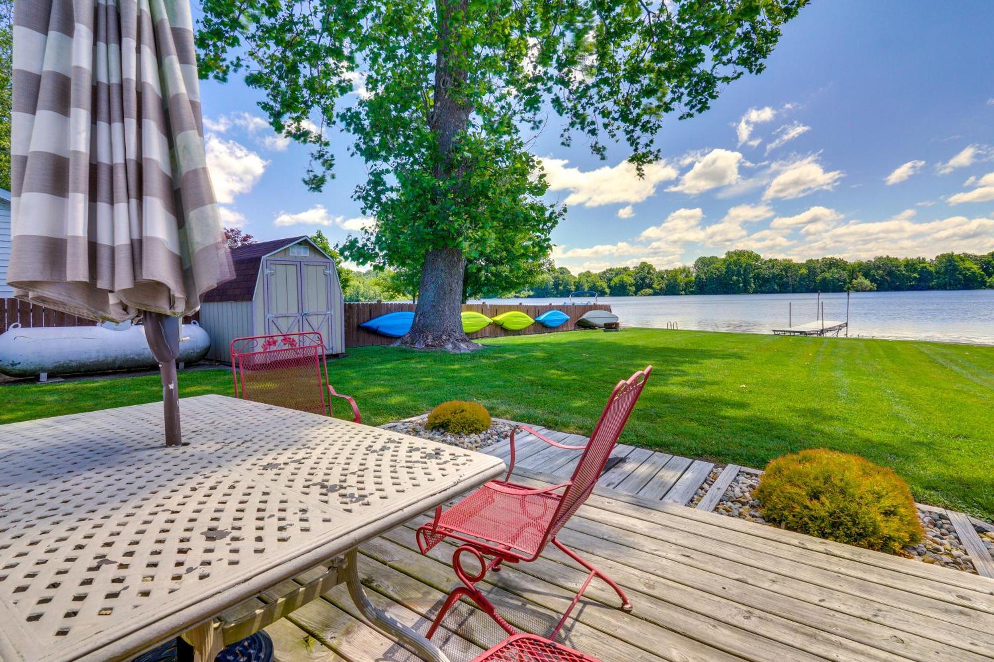Howe Retreat With Fire Pit And Private Boat Dock! מראה חיצוני תמונה